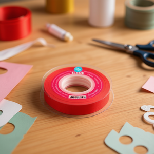 Nastro Grosgrain ILAN 2.0cm 15Y Rosso per Lavori Artigianali - Product Image 3