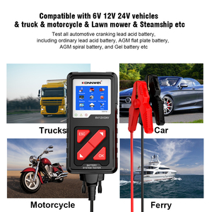 Konnwei kw710 12V/24V kỹ thuật số Pin Xe <span class=keywords><strong>Tester</strong></span> với được xây dựng trong máy in máy tính btlink - Product Image 4