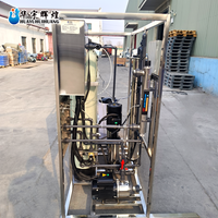 Système d'osmose inverse mobile en FRP 250 LPH pour l'eau potable des centres de villégiature et l'approvisionnement en eau portable