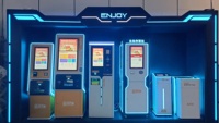 Profitez de la technologie de divertissement jeux distributeur de jetons échange de pièces pour monnayeur