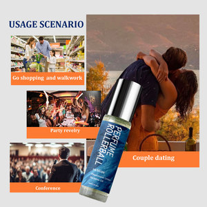 Recharges de pots de <span class=keywords><strong>parfum</strong></span> personnalisés pour hommes Flacon de <span class=keywords><strong>parfum</strong></span> à bille de 10ml d'alcool pour aromathérapie - Product Image 4