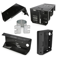 Fabrication sur mesure de tôles métalliques découpées au laser, châssis d'amplificateur audio pour PCB de bureau, boîtier de serveur pour montage en rack 19 pouces 1U 2U 3U 4U