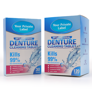 Pastiglie per detergenti per protesi effervescenti-pulizia profonda per denti finti e protesi parziali - Product Image 5