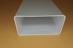 Profilés en plastique de construction en PVC, fenêtre à battant rectangulaire en PVC, matériaux écologiques et durables, extrusion plastique pour hôpital - Product Image 2