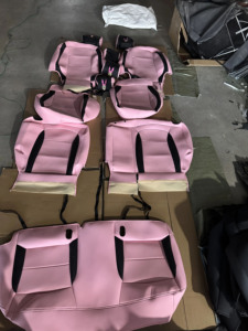 Fundas de Asiento de Cuero Nappa de Lujo Hechas a Medida para Tank 300 de 5 Plazas, Juego Completo de Fundas de Asiento Delanteras y Traseras - Product Image 5