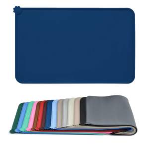 Silikon su geçirmez köpek kedi evcil hayvan besleme paspası s, kaymaz, kolay temiz <span class=keywords><strong>Pet</strong></span> köpek kedi kase paspaslar Placemat 18.5 "X 11.5" evcil hayvan besleme paspası - Product Image 1