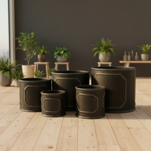 <span class=keywords><strong>Pot</strong></span> de fleurs <span class=keywords><strong>en</strong></span> ciment de style europé<span class=keywords><strong>en</strong></span>, grand, écologique, léger, avec trou de drainage, design vintage minimaliste, <span class=keywords><strong>pour</strong></span> jardin - Product Image 2