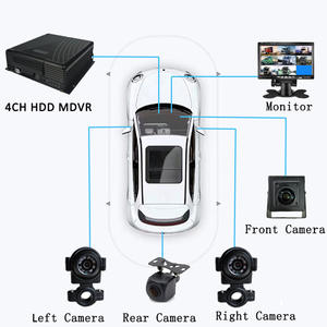AHD xe màn hình với 4G ADAS 1080p Video Recorder 4CH Xe <span class=keywords><strong>DVR</strong></span> cho xe tải & xe buýt 12 tháng bảo hành-hdd mdvr SD thẻ ghi - Product Image 3