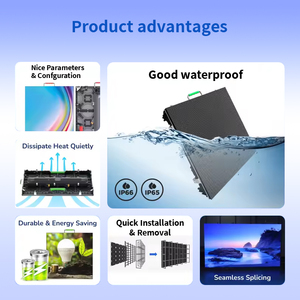 Pantalla <span class=keywords><strong>LED</strong></span> de Video Wall HD 4K para Interiores y Exteriores, <span class=keywords><strong>Panel</strong></span> <span class=keywords><strong>LED</strong></span> P3.91 P4.81, Alquiler para Eventos, Fondo de Escenario, Pantalla <span class=keywords><strong>LED</strong></span> Modular - Product Image 4