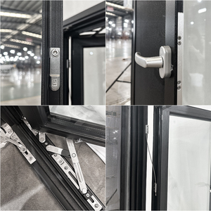 Custom Sound Proof <strong>Transom</strong> Aluminum Double Glazed Tempered Glass Casement <strong>windows</strong> - Product Image 6