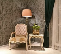 Yips LD-2005-1890 Série Européenne Classique De Luxe Peint À La Main Rose Motif Salon Centre Table