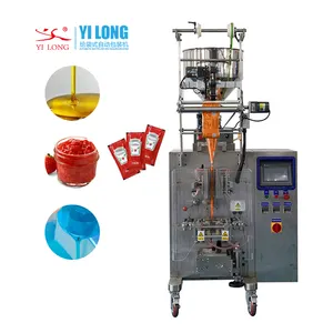 Automatic Vertical Small Bag Liquid Pouch Honey Stick Sachet Filling Packing Machine Milk Jam Soup Water Oil Packaging Machine