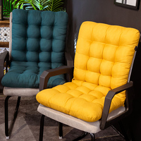 Support de dossier souple et coussinets de siège pour chaises, 2 en 1, pour le bureau, salle à manger, à bascule