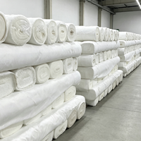 Microfibre tissée unie en vrac pour usine, 100 % polyester, anti-décoloration, poids moyen, largeur 235 cm, pour la décoration de draps de lit domestiques