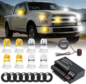 Kit d'éclairage stroboscopique d'urgence HID <span class=keywords><strong>avec</strong></span> ampoules, 13 modes clignotants, cordon <span class=keywords><strong>de</strong></span> 16 pieds <span class=keywords><strong>avec</strong></span> contrôleur, phares - Product Image 2
