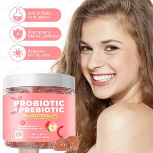 आज़ पाचन आंतों स्वास्थ्य आंत स्वास्थ्य आंत प्रोबायोटिक पूरक पाचन एंजाइम प्रीबायोटिक्स पेक-स्वाद वाले प्रोबायोटिक गुमाइज़ - Product Image 1