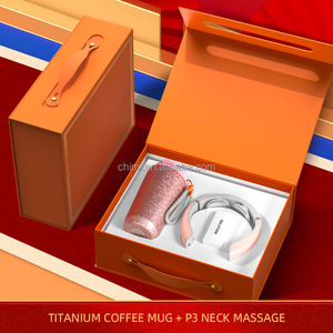 Artículo creativo con logotipo personalizado Taza de titanio Caja de regalo para masaje de cuello Ideal para recompensar a los principales distribuidores Best Seller Event Gifts - Product Image 4