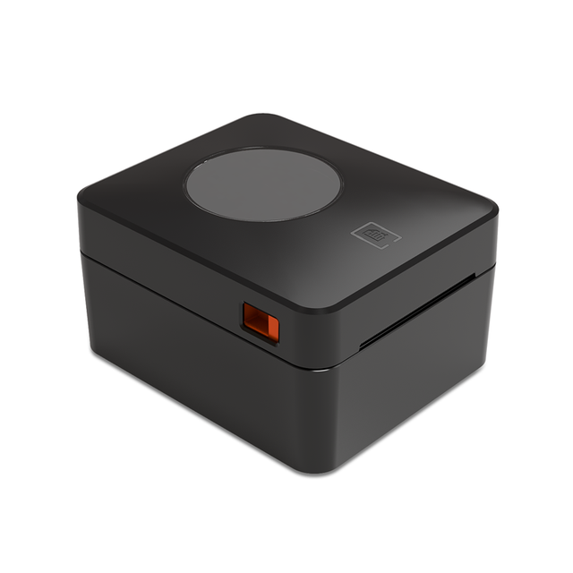 Desktop 104mm Thermal Label Printer 203DPI Support to Download the Logo Trademark
