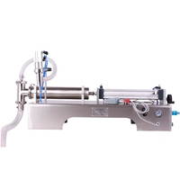 Machine de remplissage pneumatique semi-automatique à prix d'usine pour le conditionnement de liquides et sauces en petites quantités