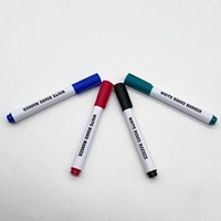 Vente en gros de marqueurs de tableau blanc effaçable à sec coloré de bonne qualité avec logo personnalisé Fournitures scolaires de bureau Stylo pour tableau blanc