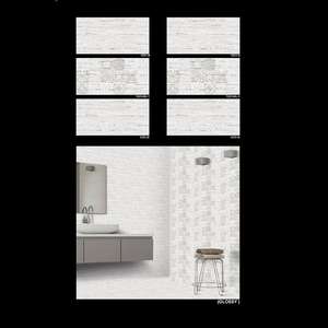 Azulejos de cerámica esmaltada brillante para vestidores, color gris, 30x60cm - Product Image 3