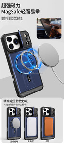 Nuova Custodia Magnetica Mecha Stand 2025 per <span class=keywords><strong>iPhone</strong></span> 17 Pro Max, Compatibile con <span class=keywords><strong>iPhone</strong></span> 17Pro 16 15 14 13 <span class=keywords><strong>12</strong></span> 11 <span class=keywords><strong>Cover</strong></span> <span class=keywords><strong>Protettiva</strong></span> - Product Image 5