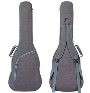 Étui de guitare imperméable, échantillon gratuit, adapté aux guitares pleine grandeur, avec bandoulière réglable, rembourré. - Product Image 1