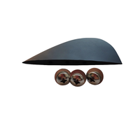 Palmes de planche de cerf-volant de planche de surf de prix usine avec vis (3 pièces par ensemble)