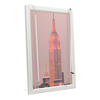 Cadres photo personnalisés pour affiches de films en promotion, cadre en aluminium mince pour publicité, boîte à lumière LED 12V/24V 1500-3500mm