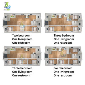 Contenedor prefabricado <span class=keywords><strong>de</strong></span> 40 pies y 20 pies, casa extensible a la <span class=keywords><strong>venta</strong></span>, casa prefabricada plegable <span class=keywords><strong>de</strong></span> acero ligero, casa prefabricada, Villa <span class=keywords><strong>de</strong></span> 5 dormitorios - Product Image 2