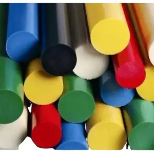 แท่งพลาสติกโพลีเอทิลีนกันน้ำทำจาก PVC สีและขนาด90มม. กำหนดได้เอง