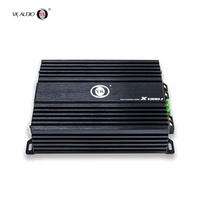 Amplificateur de voiture numérique mono VK classe D 1300W avec Bluetooth et radio HD 40-20KHz 12V-14.4V 2 impédances Noir Garantie 12 mois