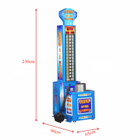 Hercules 1ère Génération : Machine d'Arcade à Monnayeur « King of Hammer » – Test de Force de Frappe pour Parc d'Attractions