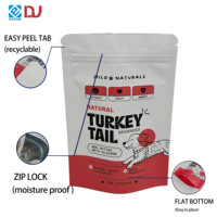 Sachets Doypack de qualité supérieure, robustes et de qualité alimentaire, avec fermeture zip, pour l'emballage de friandises pour animaux de compagnie, notamment les snacks pour chiens au bœuf lyophilisé