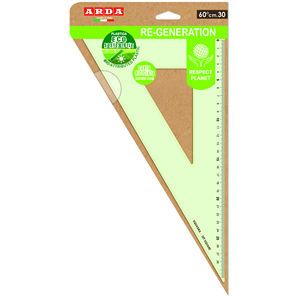 ชุดเครื่องเขียนคณิตศาสตร์ ARDA-TEAM SERIES RE-GENERATION พลาสติก 60 ชิ้น 30 ซม. รุ่น RE6030 ผลิตในอิตาลี - Product Image 1