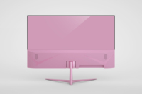 Moniteur rose 24 pouces 1080P 75Hz pour ordinateur PC