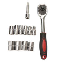 Jeu de clés à cliquet rapides, outils à main complets pour la réparation automobile et l'usage domestique, garantie 1 an, emballage en boîte et étui
