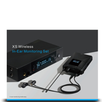Système de surveillance stéréo portable XSW IEM casque de surveillance intra-auriculaire sans fil XSW IEM scène performance party