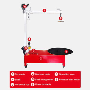 Película de cinta Wallepac, máquina de embalaje completamente automática, máquina de embalaje portátil de equipaje de cartón eléctrico con tocadiscos de 40/60Cm - Product Image 5