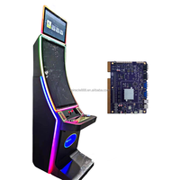 Miracle 2024 luxe 43 pouces écran tactile incurvé armoire d'arcade verticale jeu de puissance 2024 nouveaux jeux de compétences de luxe à jetons