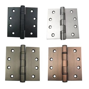 Charnière de porte carrée en acier inoxydable 304 noir mat de haute qualité avec roulement à billes - Product Image 6