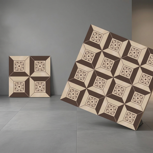 Carreaux de sol en céramique émaillée de qualité supérieure imprimés numériquement 300x300mm, antidérapants, 5mm, pour la décoration intérieure de salle de bain - Product Image 5
