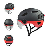 Casque de vélo électrique pour adultes avec lumière LED, certifié CE EN1078 NTA8776, avec visière solaire, breveté, pour la sécurité sportive