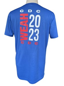 Sublimation personnalisée col rond coupe sèche tricoté T-Shirt motif solide pour <span class=keywords><strong>campagne</strong></span> sportive ou élection en vrac - Product Image 2