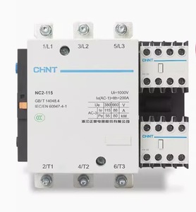 คอนแทคเตอร์ไฟฟ้ากระแสสลับ <span class=keywords><strong>Chint</strong></span> รุ่น <span class=keywords><strong>NC2</strong></span> ของแท้ใหม่ คอนแทคเตอร์ไฟฟ้ากระแสสลับ 115 150 185 225 265 330 400 500 <span class=keywords><strong>630</strong></span> 800 แรงดันคอยล์ 48-380V - Product Image 2