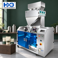Machine d'emballage automatique commerciale pour sachets préformés, pour torréfacteur de café, remplissage et scellage de sachets préformés