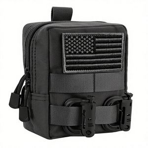 Paquete de 2 Bolsas Tácticas Molle de Mezclilla, Resistentes al Agua, de Nailon Oxford, Compactas, para Uso Diario - Product Image 1