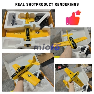 เครื่องบินรบรุ่นเครื่องบินบังคับวิทยุ6แกน A210 4Ch เครื่องร่อนไฟฟ้า RC ประกอบด้วยแบตเตอรี่เครื่องชาร์จ - Product Image 2