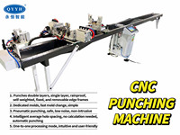 Machine de poinçonnage de profilés en aluminium, machine de poinçonnage CNC pour grilles d'aération en alliage d'aluminium perforé