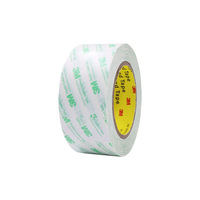 Ruban adhésif acrylique double face transparent 3M 55261 0,1 mm en PET pour lamination de composants électroniques, de fenêtres LCD et de mailles de microphones